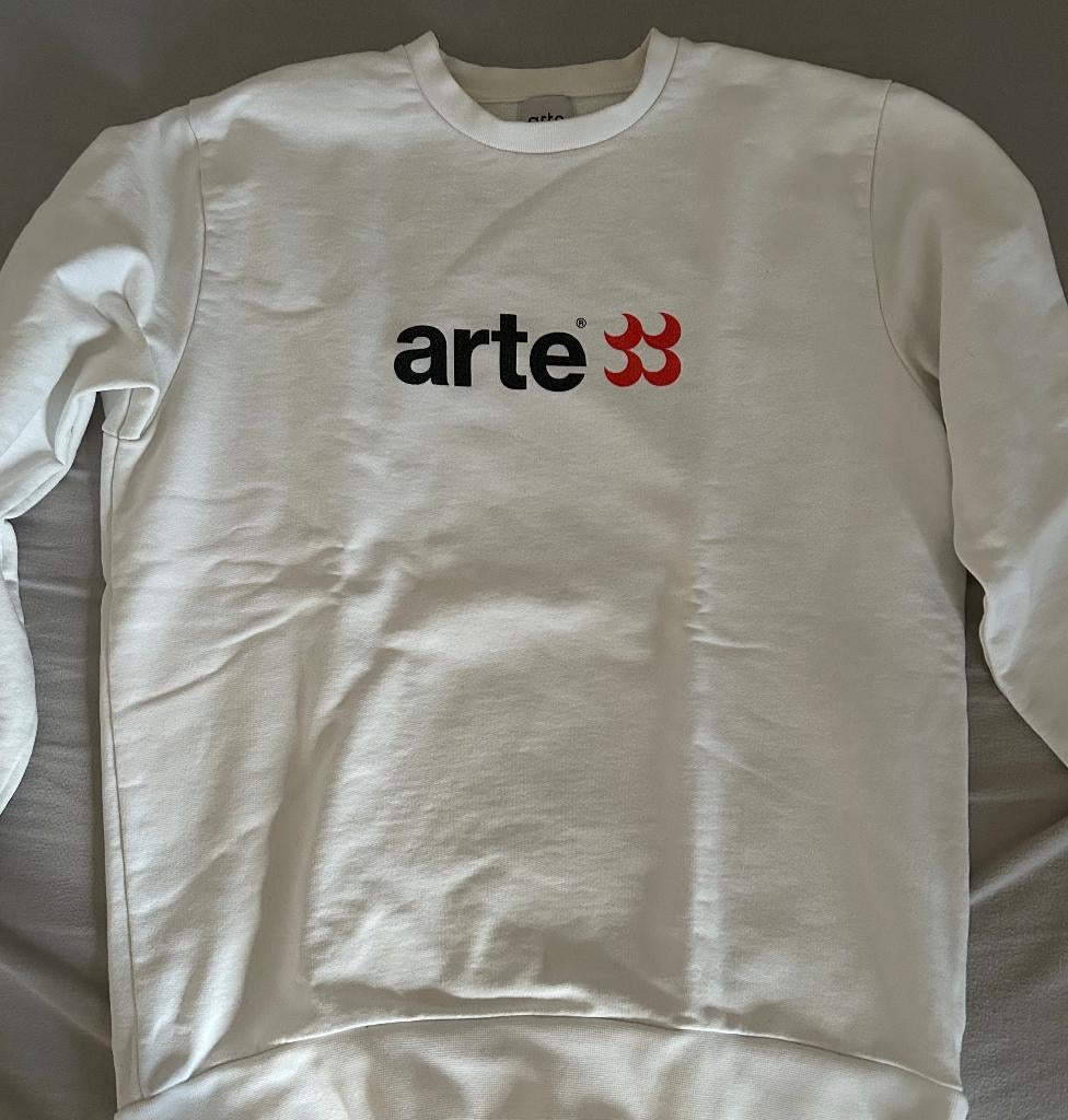 Witte Arte Sweater - Maat M, Wit, Ophalen of Verzenden, Zo goed als nieuw, ANDERE