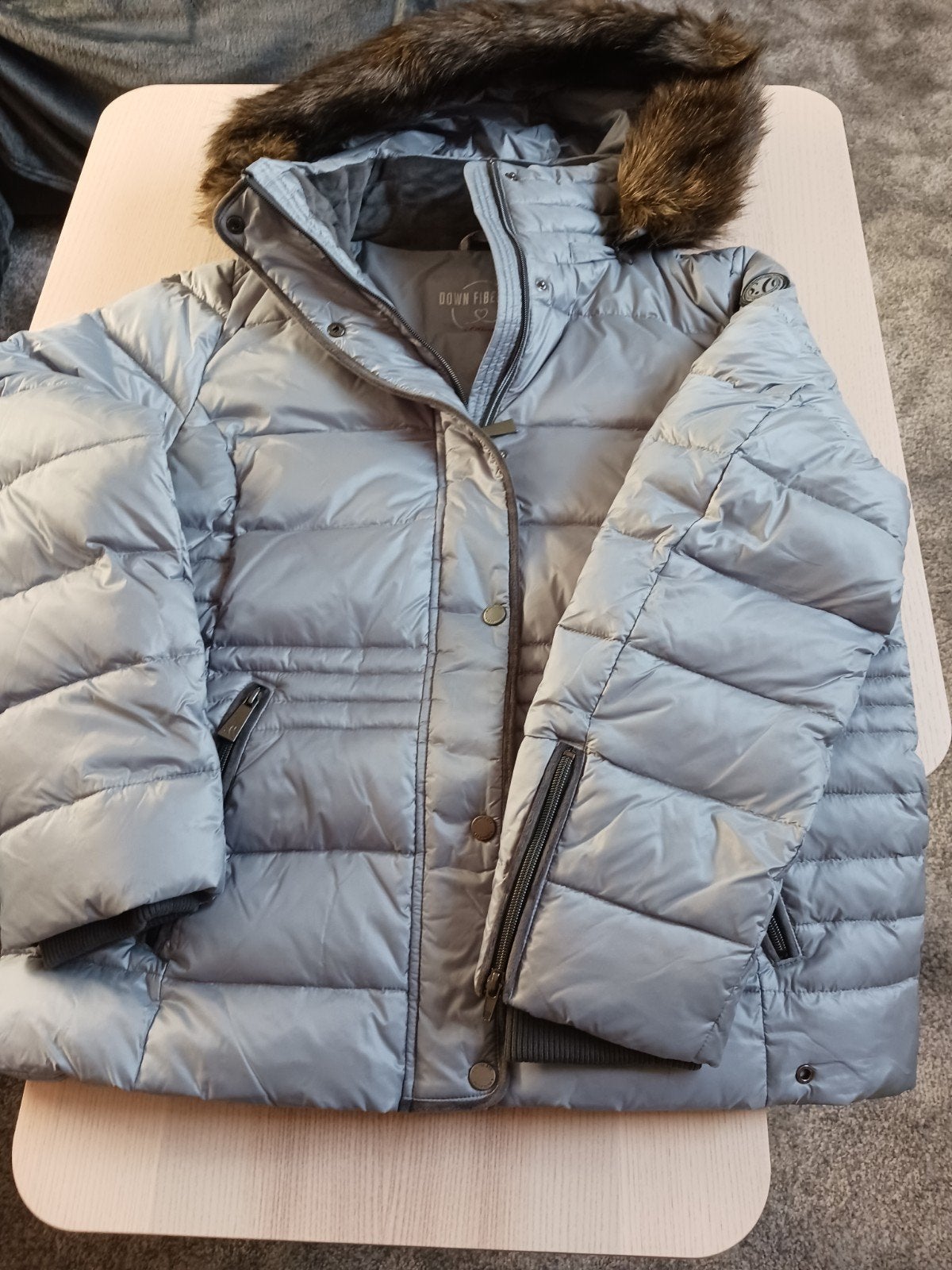Nieuwe jas merk S Oliver te koop.M 44, Kleding | Dames, Ophalen, Blauw, Maat 42/44 (L), Nieuw