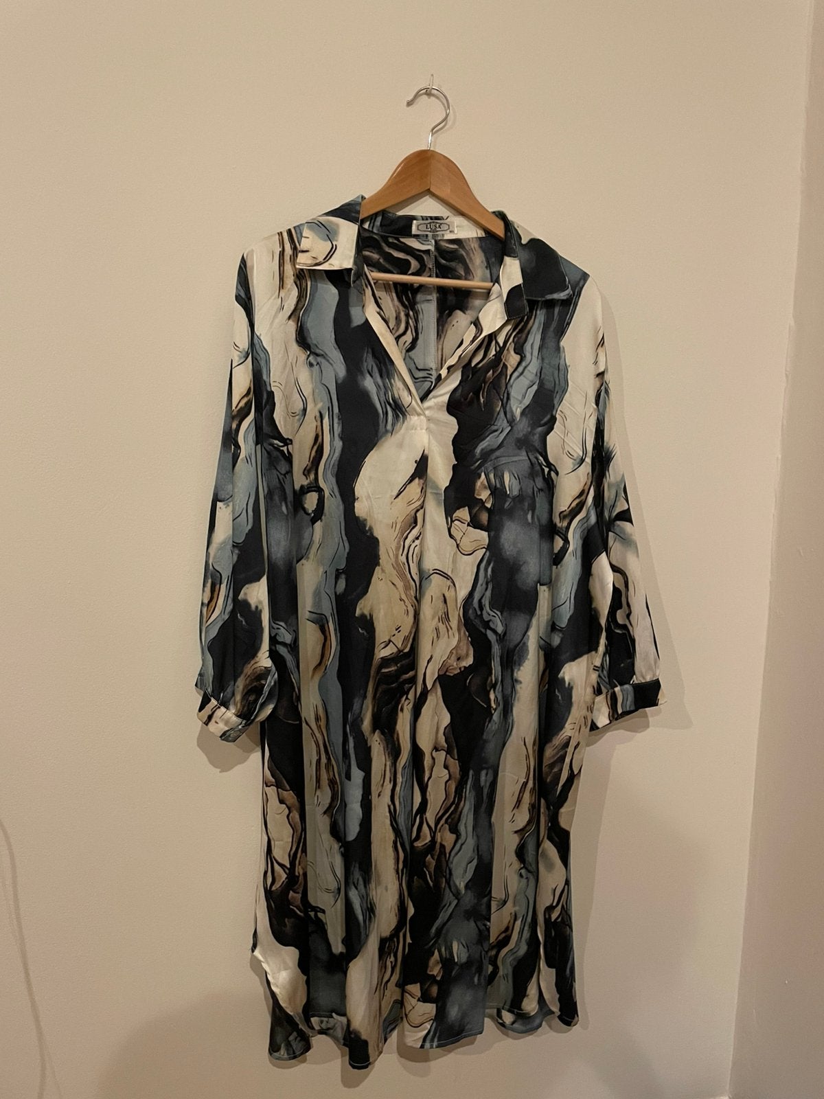 Grote veelkleurige jurk, Kleding | Dames, Verzenden, Zo goed als nieuw, Meerkleurig