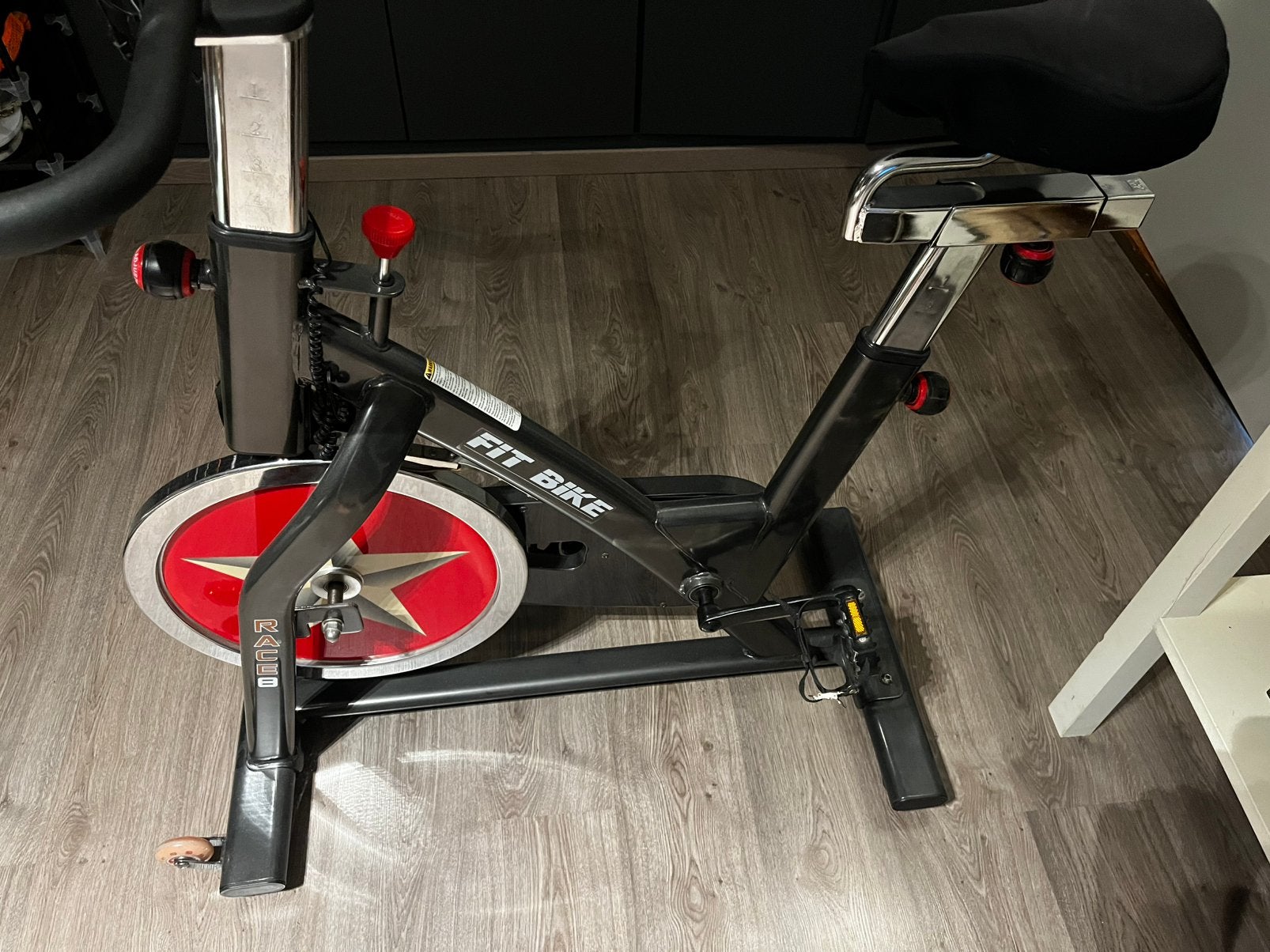 Spinning fiets, Ophalen, Zo goed als nieuw