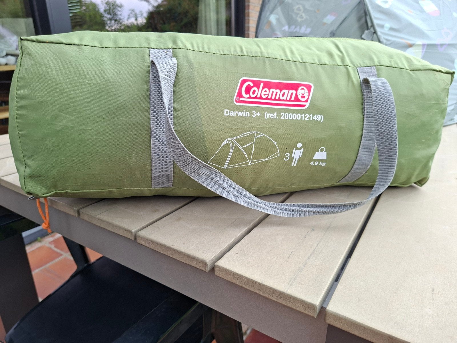 Coleman Darwin 3+ Kampeertent met ruime voortent – 3 persoon, Ophalen, Zo goed als nieuw, Tot en met 3