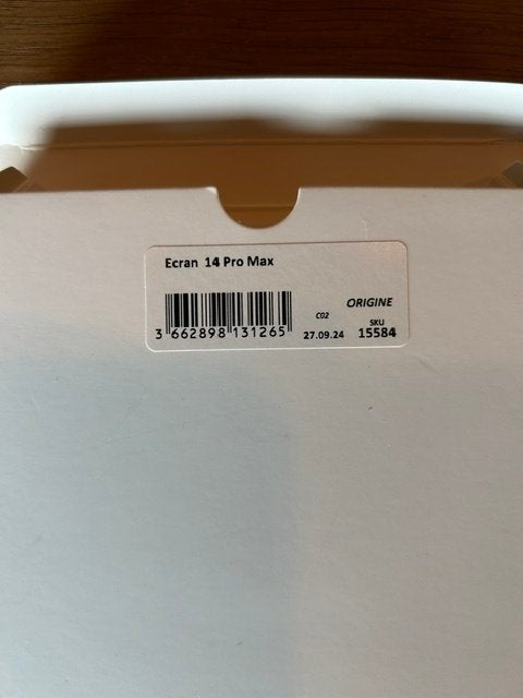 Écran complet de l'iPhone 14 Pro Max, Neuf, IPhone 14 Pro Max, Autres types, Apple