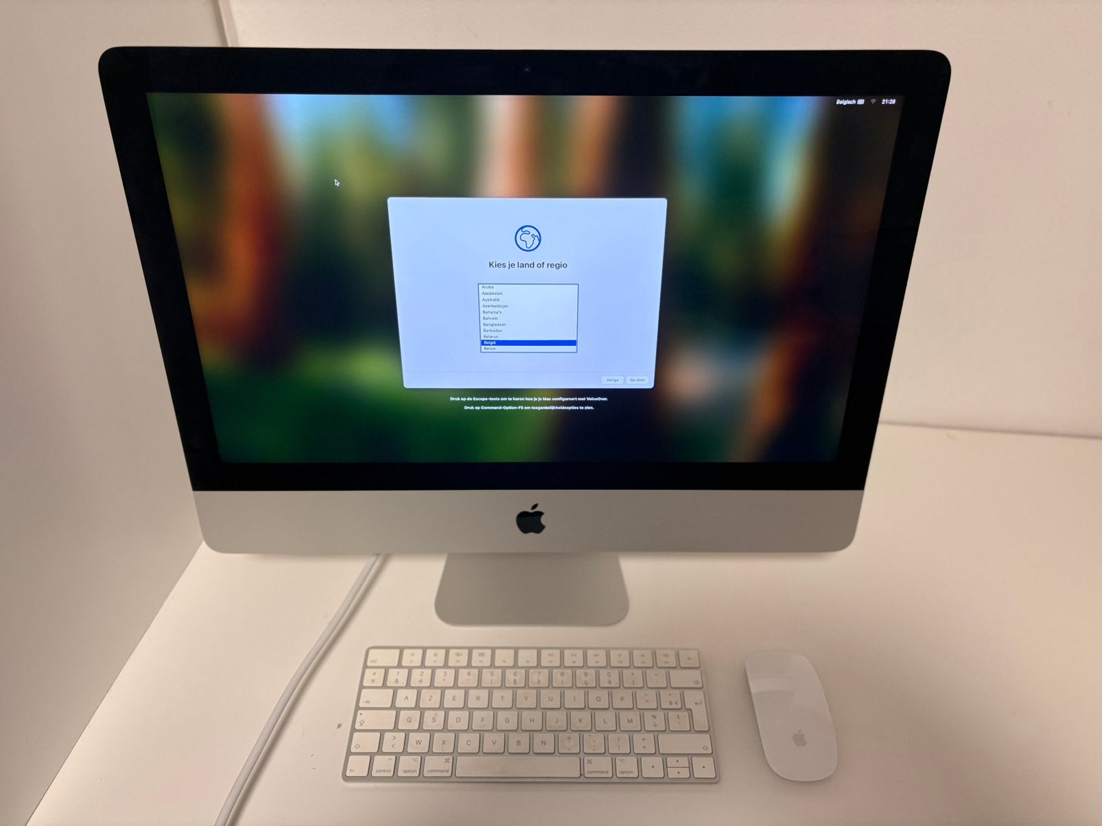 Imac 21,5 inch model 2019, Computers en Software, Ophalen, Gebruikt, 8 GB, IMac