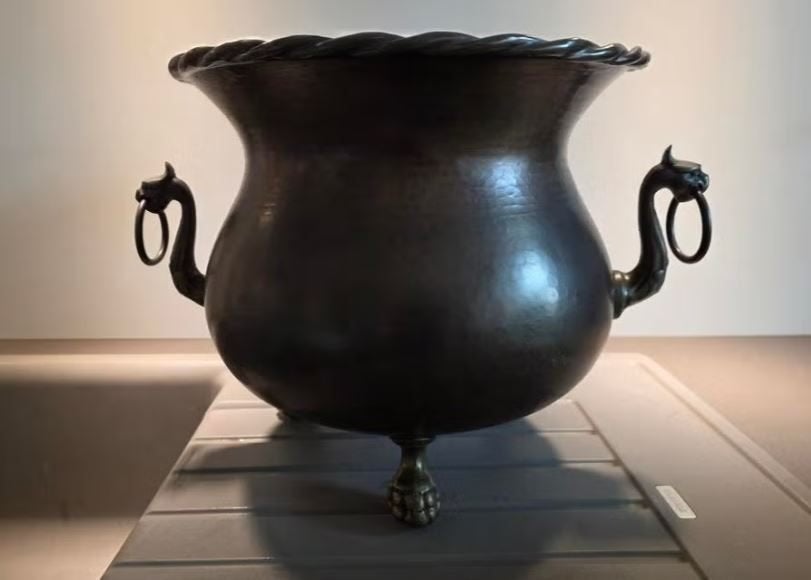 koperen pot, Ophalen