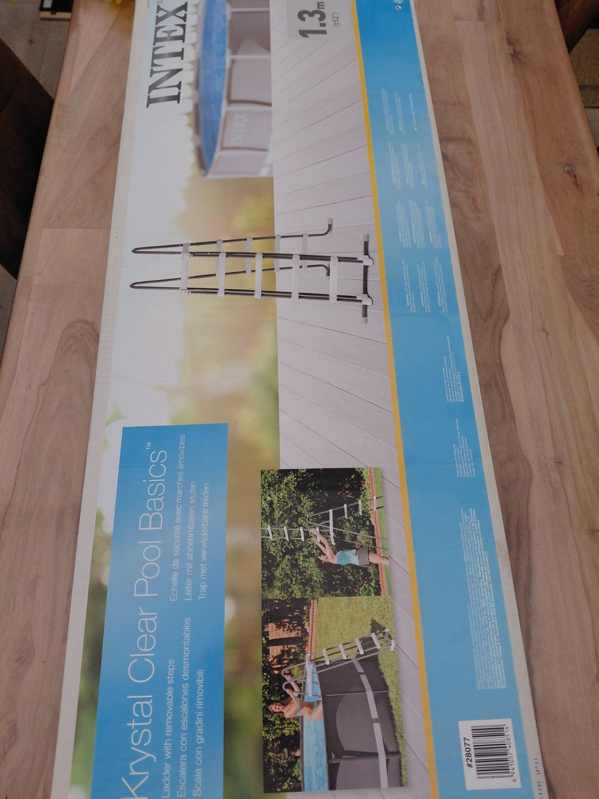zwembad ladder intex 1.32m, Ophalen, Zo goed als nieuw, Ladder