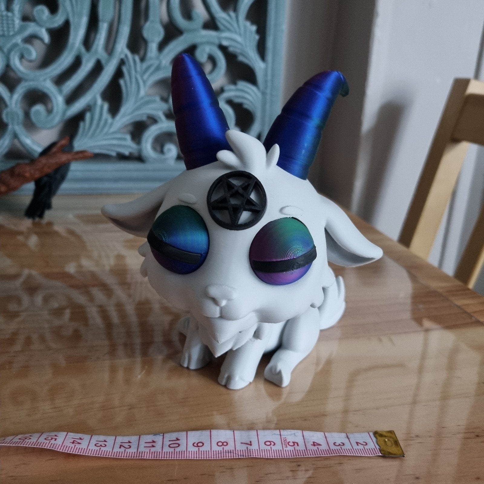 Figurine impression 3D Halloween Horreur chèvre diabolique, Enlèvement