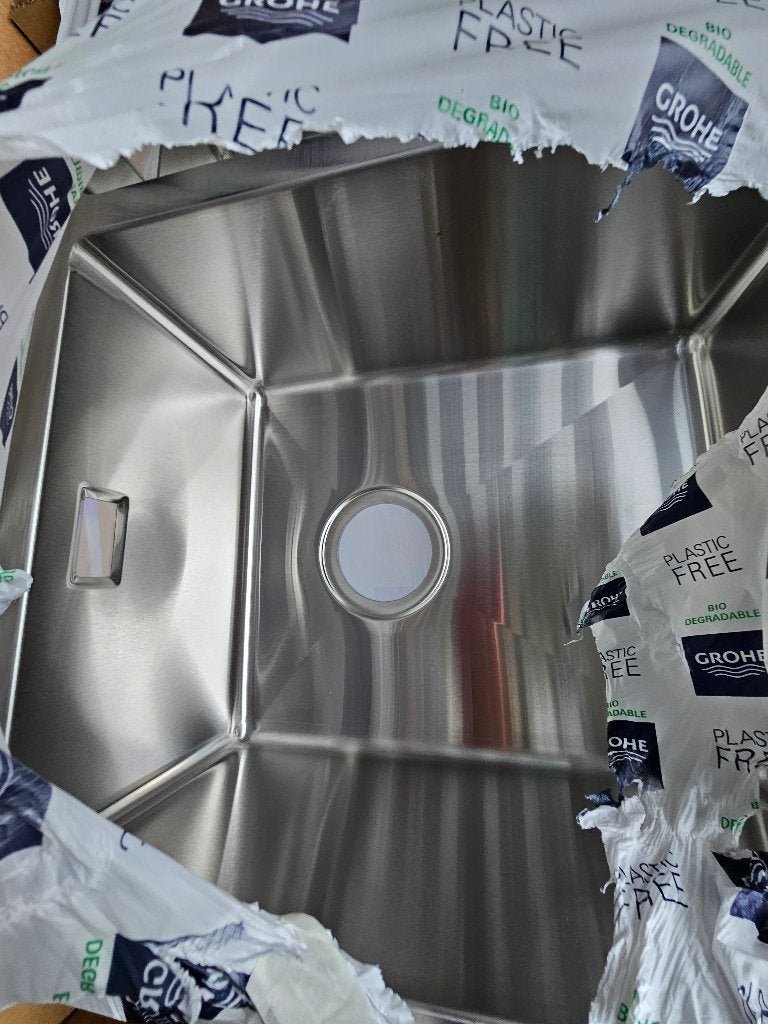 Evier de cuisine Innox Grohe, Neuf, 25 à 50 cm, Autres couleurs, Moins de 100 cm