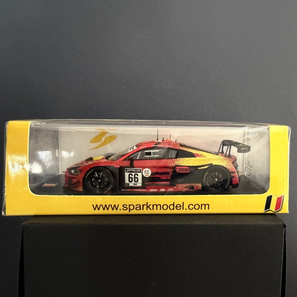 SPARK SB437 - 1:43 - AUDI R8 LMS GT3 #66 (300ex), Ophalen, Nieuw, Auto, Overige merken