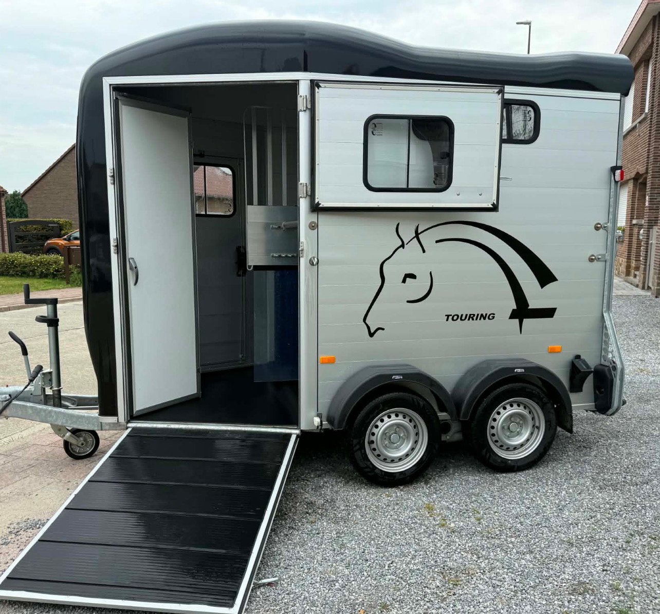 Selle Cheval Liberte Touring 2 places 05/2024, Enlèvement, Comme neuf, Aluminium, Remorque 2 chevaux