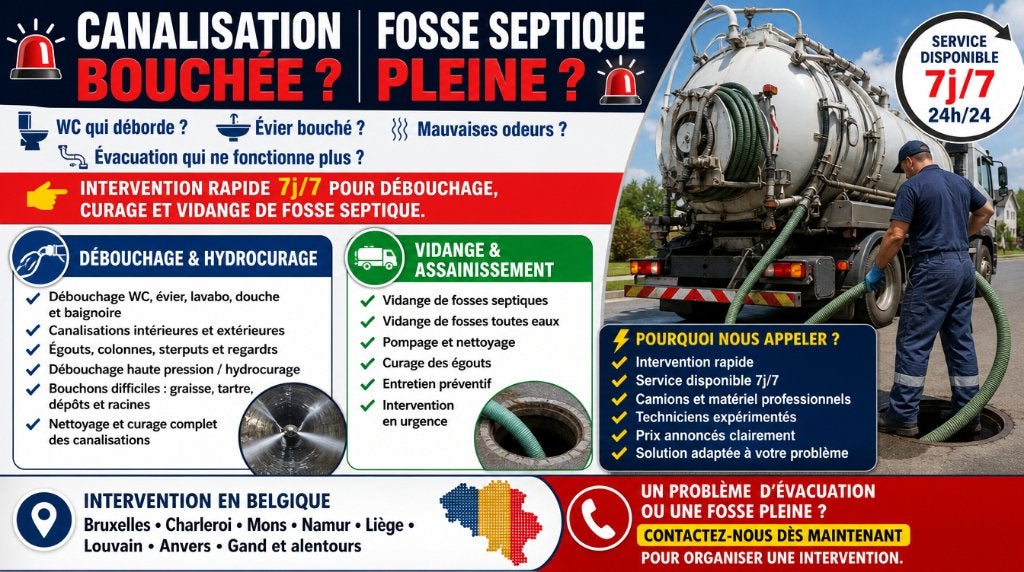 Vidange fosse septique, Enlèvement