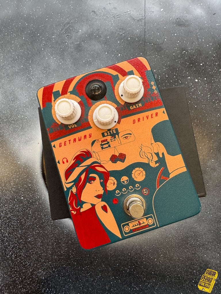 Orange Getaway Driver Overdrive and Cab Simulator, Ophalen of Verzenden, Gebruikt, Distortion, Overdrive of Fuzz