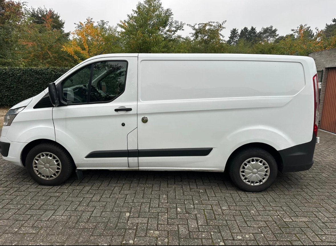 ford transit custom 2,2ltr diesel, Voorwielaandrijving, Euro 5, Stof, Wit