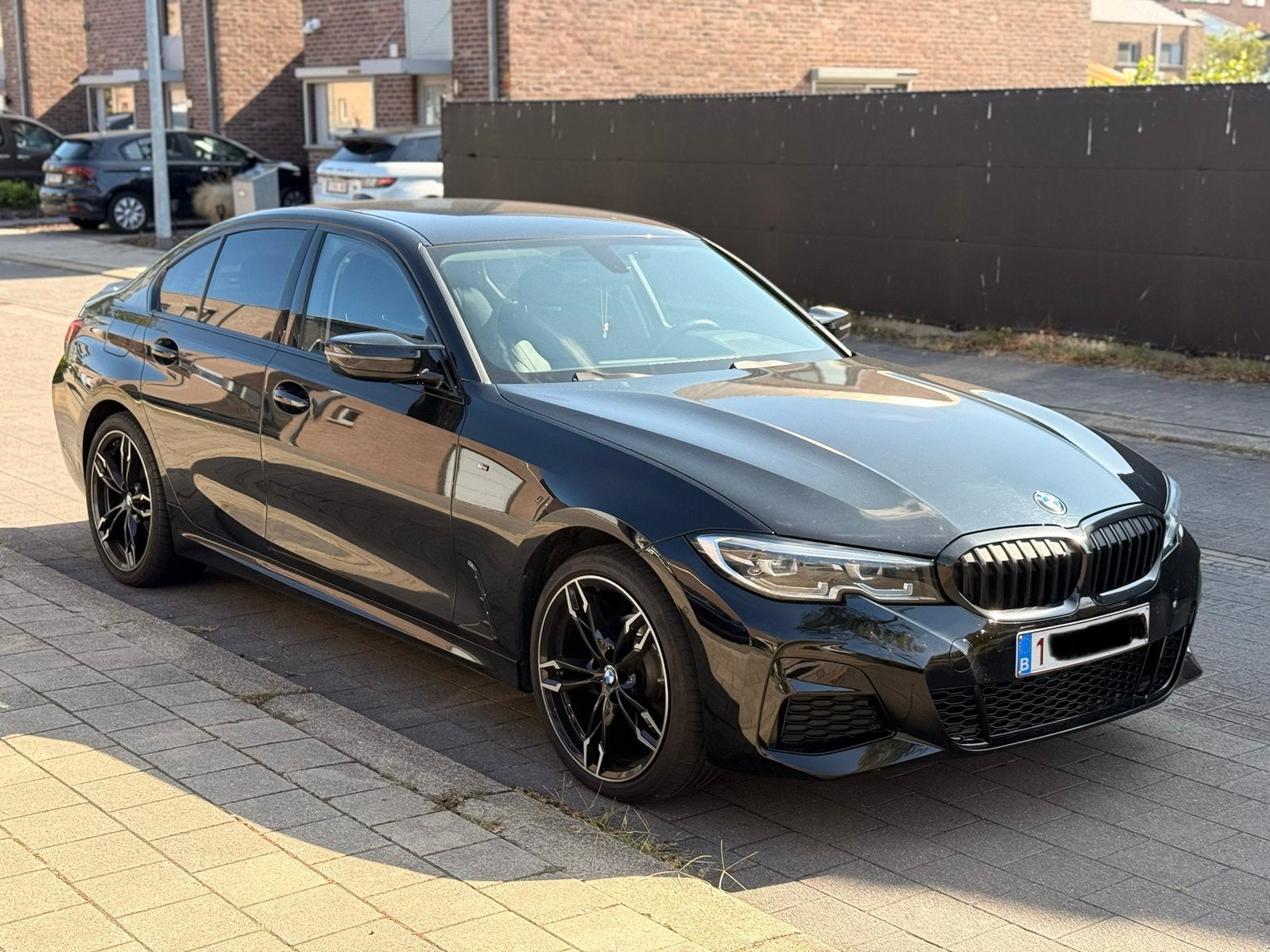 Bmw 316D Automaat M-Sport, Achat, Entretenue par le concessionnaire, Noir, Phares entièrement LED