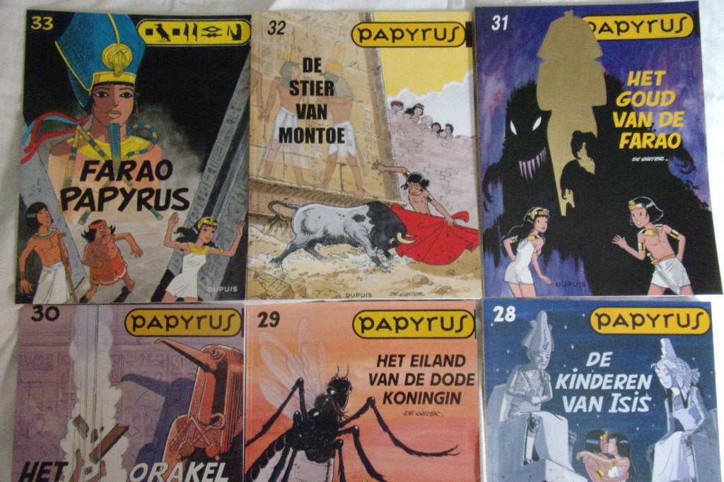 papyrus  ,  complete reeks nr 1 tot en met 33, Boeken, Stripverhalen, Ophalen of Verzenden