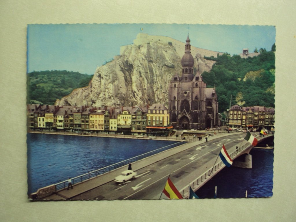 55044 - DINANT - PONT - COLLEGIALE - CITADELLE -ZIE 2 FOTO'S, Enlèvement ou Envoi