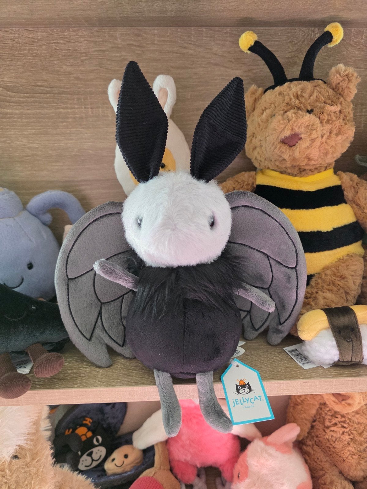 Jellycat miff mothman, Ophalen of Verzenden, Jellycat