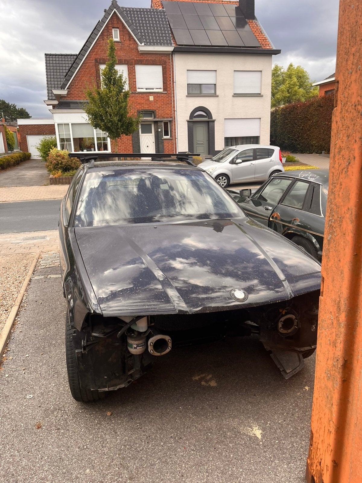 Bmw e36 320i rollend chasis +motor, Enlèvement, BMW