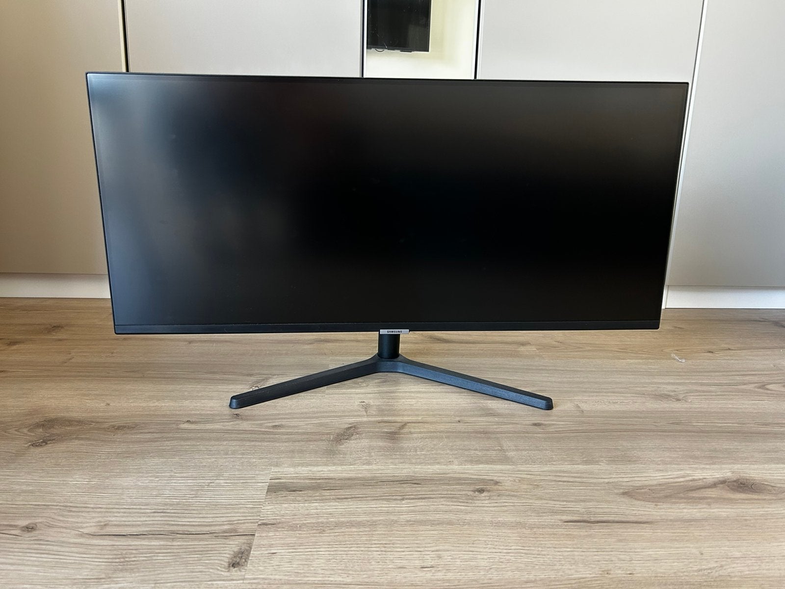 Samsung 34” scherm - view infinity S5 - ultra wide, Ophalen, Zo goed als nieuw, HD, Ultrawide