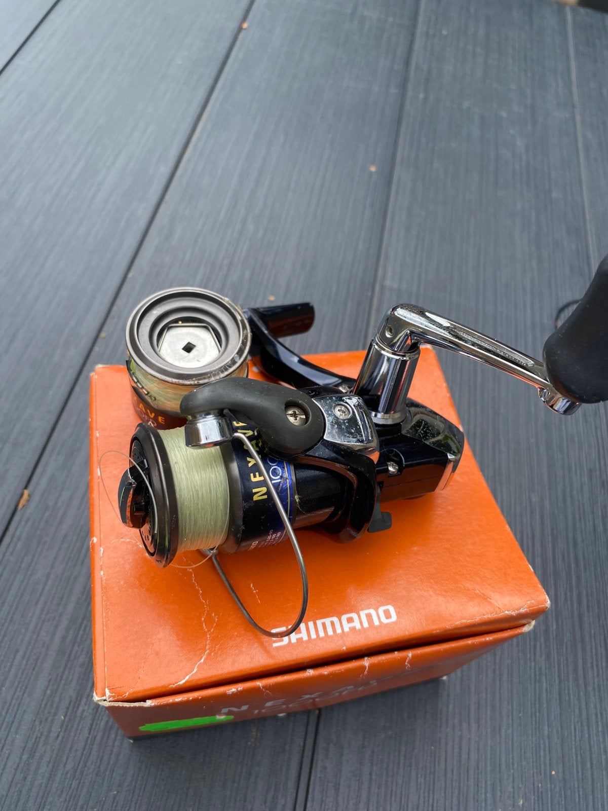 Moulinet shimano, Enlèvement, Comme neuf, Moulinet