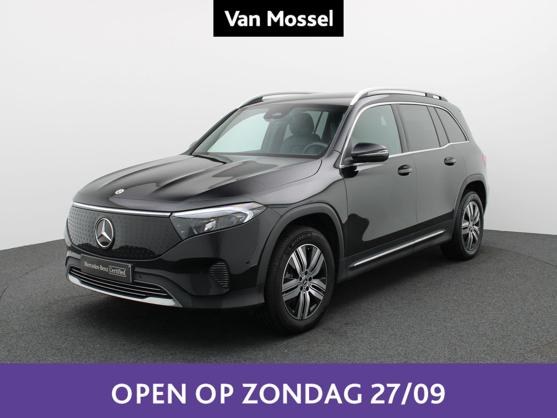 Mercedes-Benz EQB 250+ Luxury Line + 7 ZITPLAATSEN + CARPLAY, Autos, Achat, Détection des panneaux routiers, 7 places, Entretenue par le concessionnaire