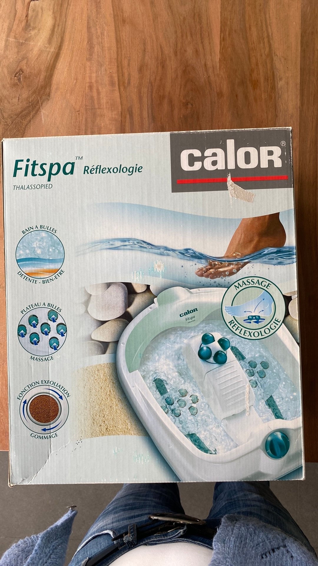 Fitspa reflexologie  van calor, Elektronische apparatuur, Persoonlijke Verzorgingsapparatuur, Ophalen, Zo goed als nieuw