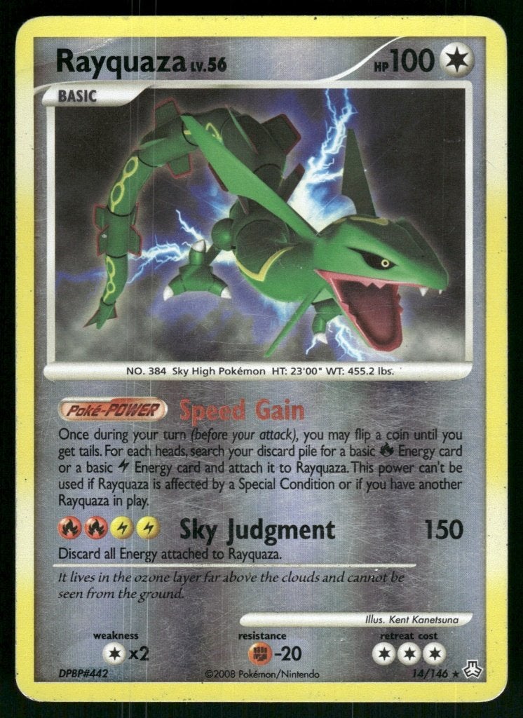Rayquaza 14/146 - Legends Awakened (Reverse Holo), Hobby en Vrije tijd, Verzenden, Gebruikt