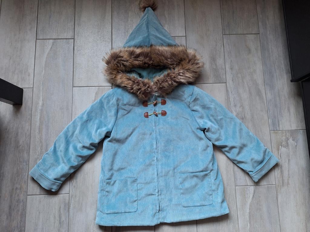 ✿ M110/116 - Winterjas, Kinderen en Baby's, Ophalen of Verzenden, Zo goed als nieuw, Meisje, Jas
