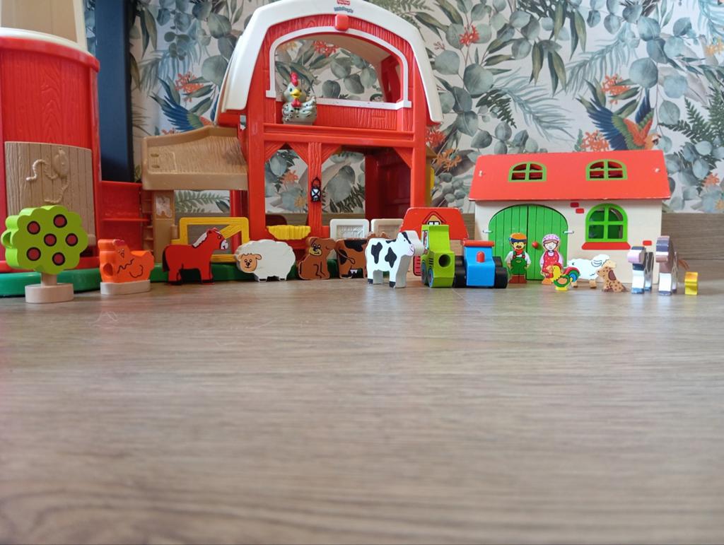 Speelgoedboerderij voor kinderen, Ophalen, Gebruikt, 2 tot 4 jaar