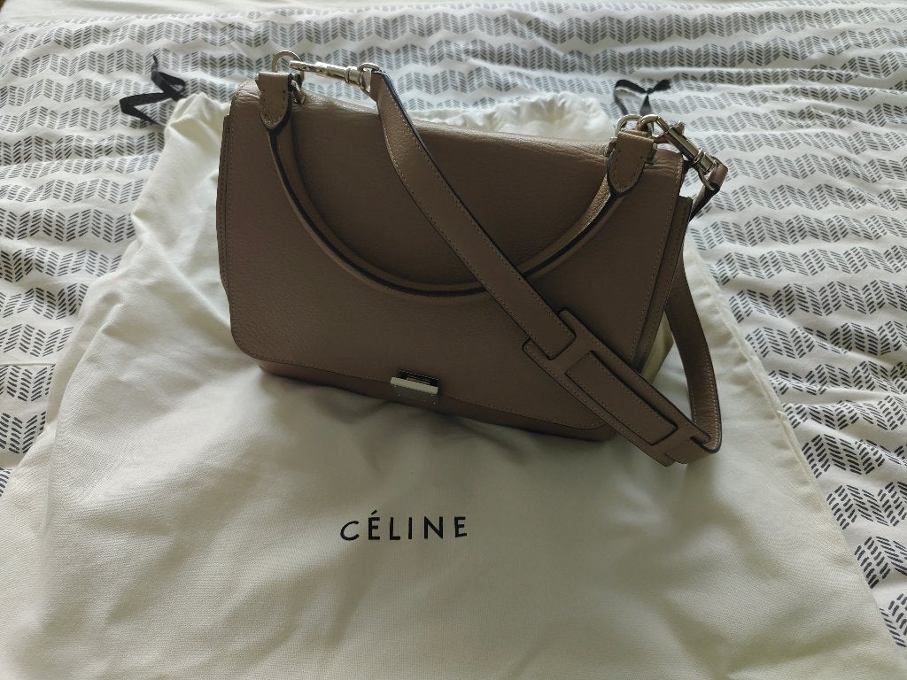 Sac à main Céline, Bijoux, Sacs & Beauté, Enlèvement, Utilisé, Beige, Sac à main