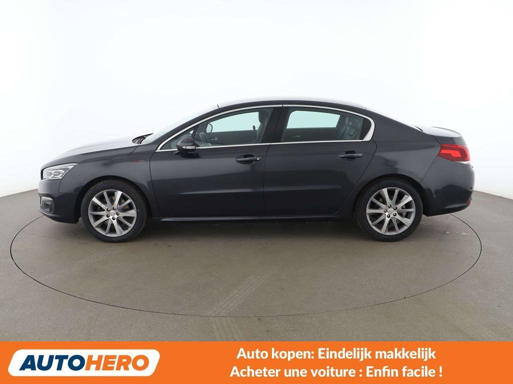 Peugeot 508 2.0 Blue-HDi GT Line (bj 2015), Auto's, Peugeot, Voorwielaandrijving, 4 deurs, Gebruikt, Leder