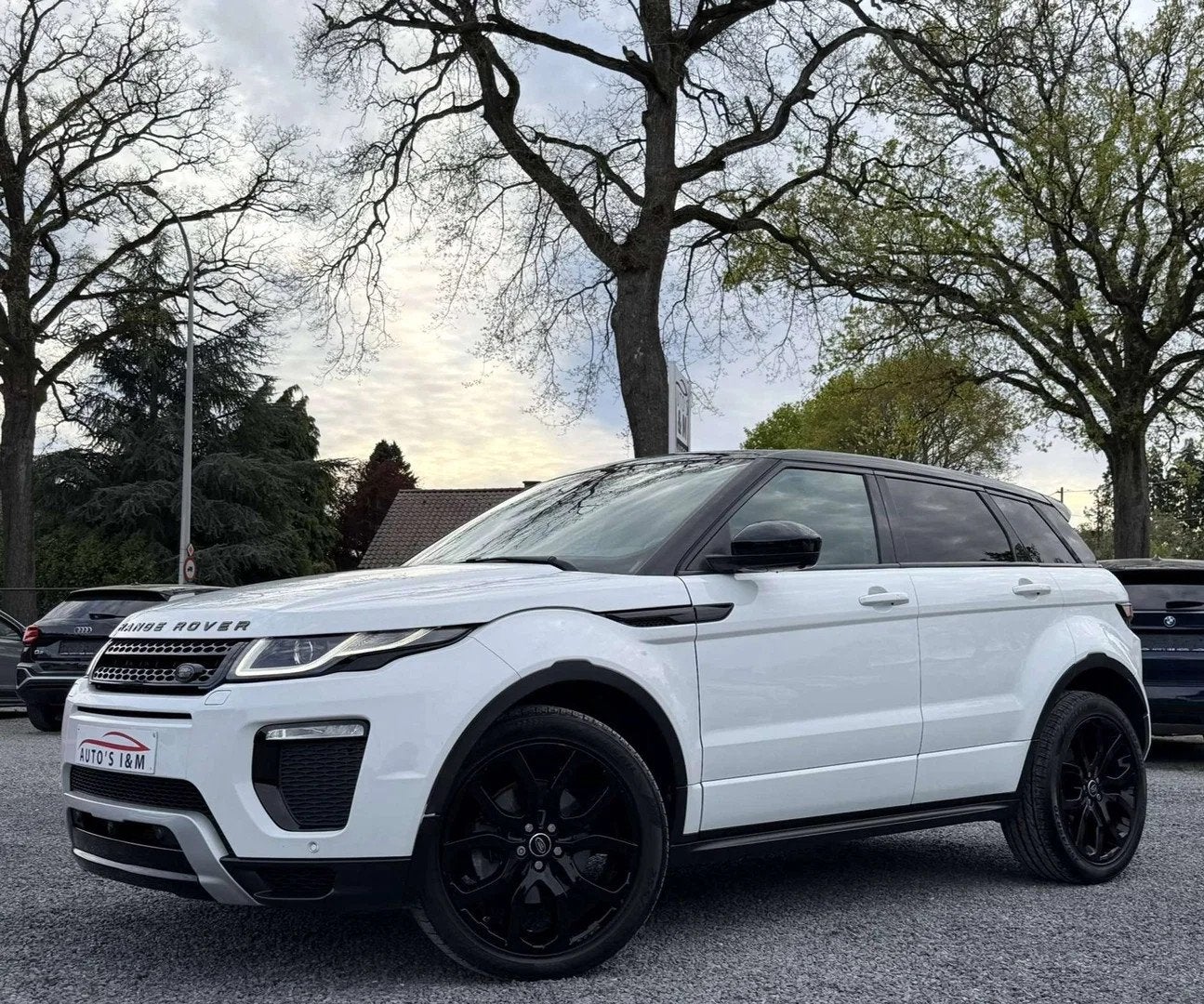 Land Rover Range Rover Evoque 2.0 TD4 HSE Dynamic Leder Pano, Auto's, Land Rover, Automaat, Gebruikt, 4 cilinders, Wit
