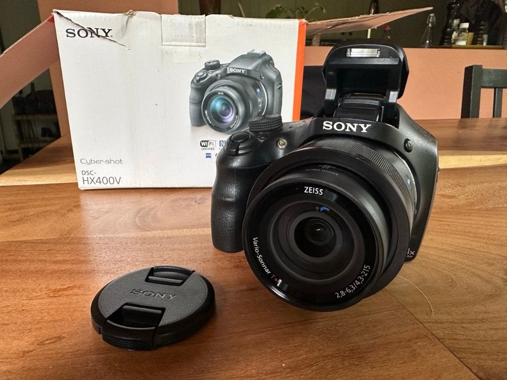 Sony DSC-HX400V, Audio, Tv en Foto, Fotocamera's Digitaal, Ingebouwde flitser, Lensdop, Ophalen of Verzenden, Zo goed als nieuw