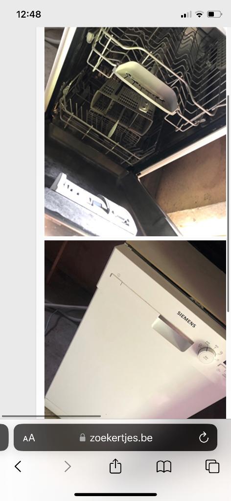 Vaatwas, Ophalen, Zo goed als nieuw, Energieklasse A of zuiniger, Inbouw