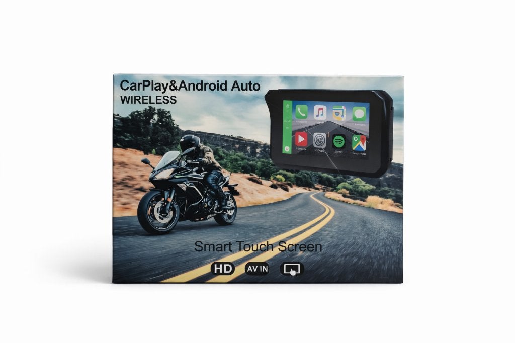 5' inch Motorcycle Waterproof Android Auto-Carplay GPS-TMC, Motoren, Accessoires | Navigatiesystemen, Info@drktech.be, Oosterwennel 35 Genk