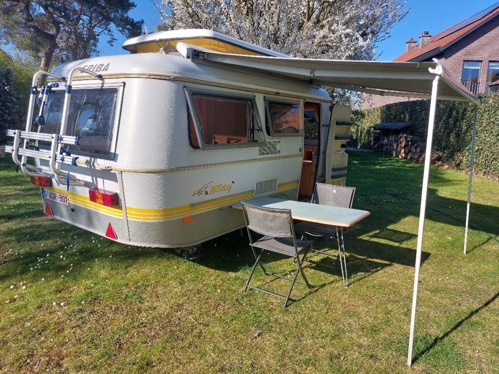 Eriba Touring Triton 430, Caravanes & Camping, Caravanes, 4 à 5 mètres, Poêle, 750 - 1000 kg, Particulier