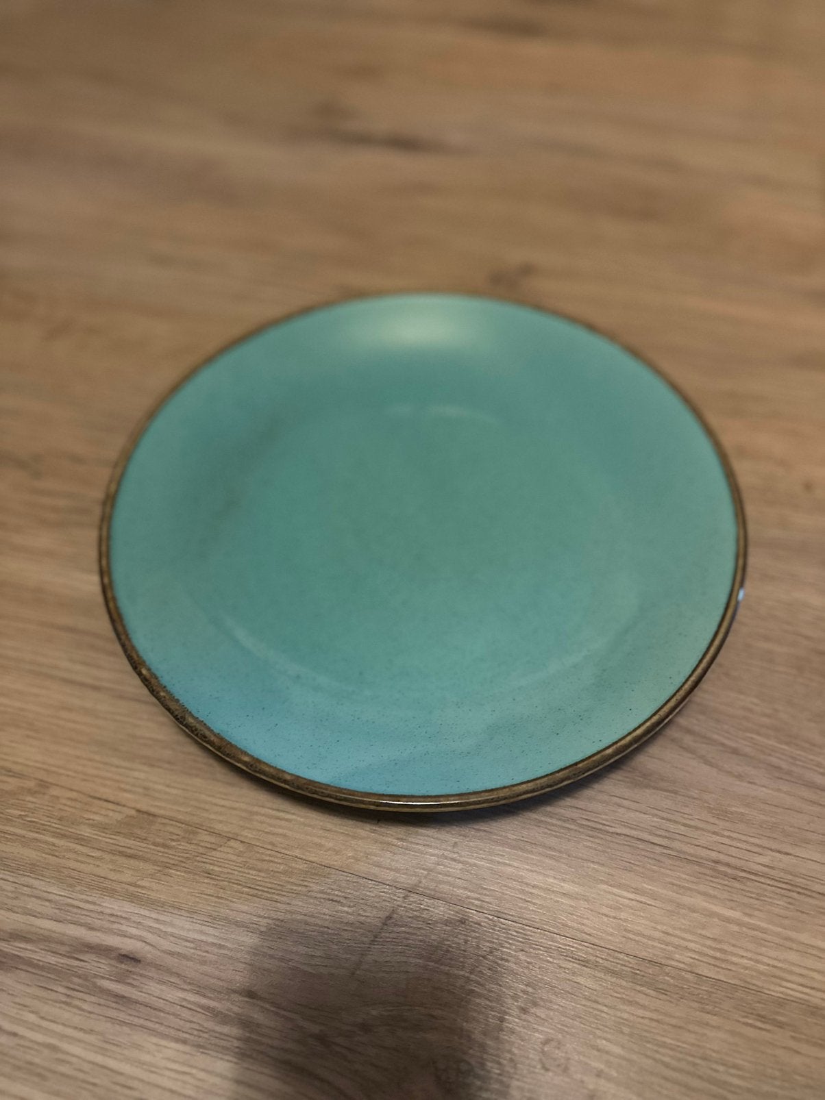 Grote partij rustieke turquoise borden - Nieuwprijs ~ €17, Enlèvement