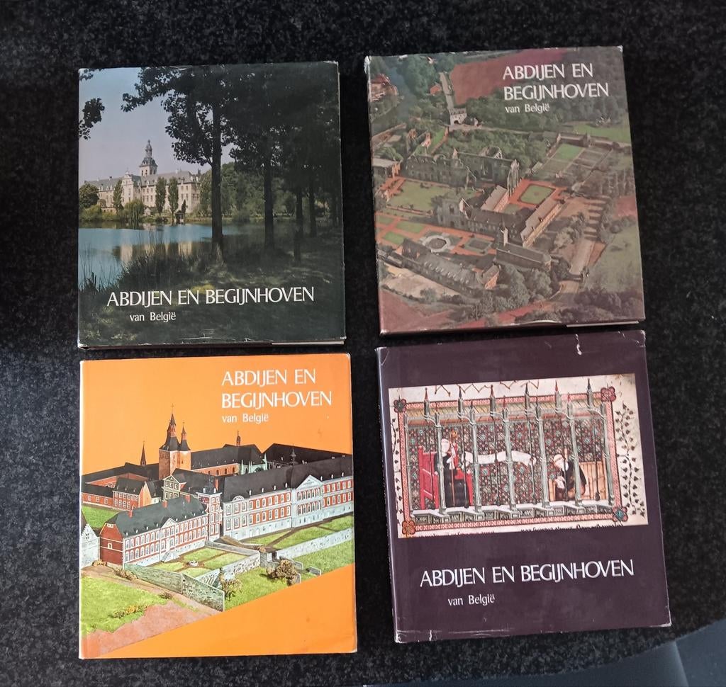 Abbayes et béguinages de Belgique 4 volumes, Enlèvement