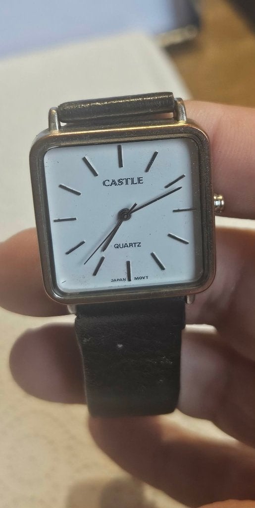 Montre  Castlie Vintage Femme Quartz Rectangulaire (MW128), Ophalen of Verzenden