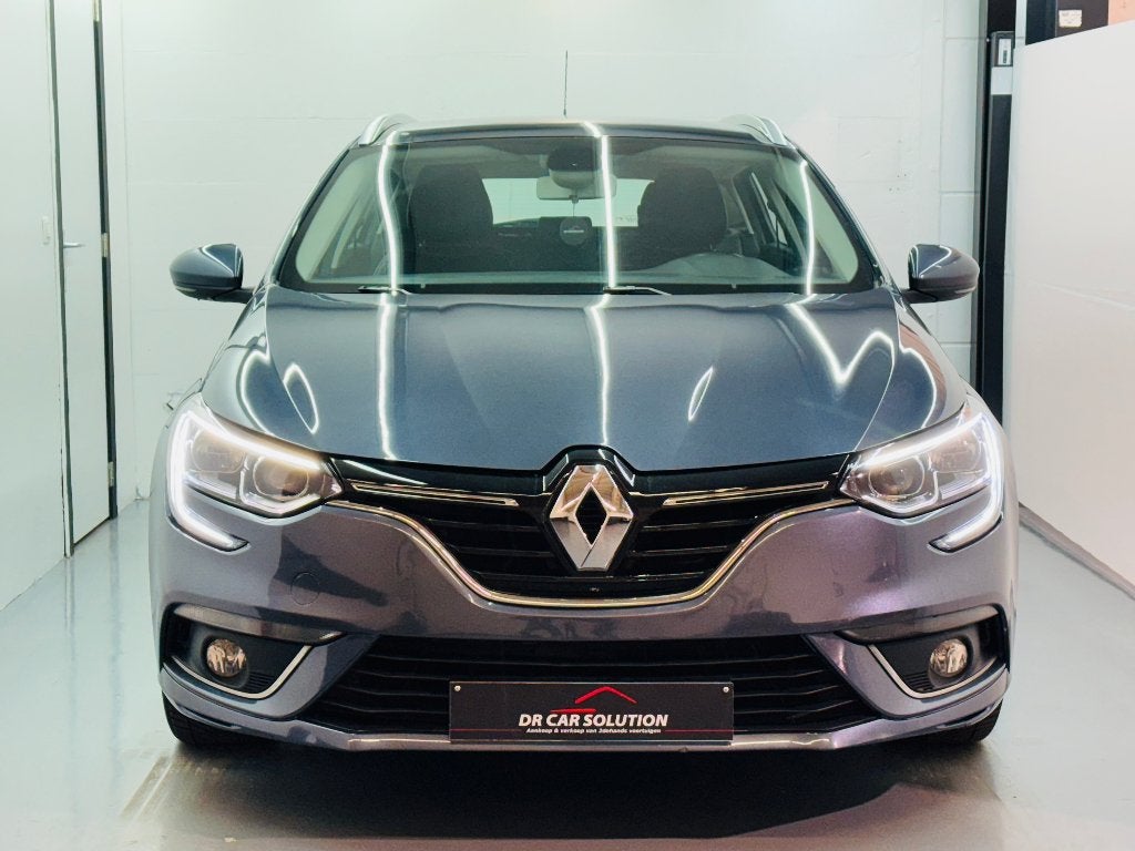 Renault Megane Limited 1.2Tce navi zetel verwarming LED, Voorwielaandrijving, Stof, 4 cilinders, Blauw