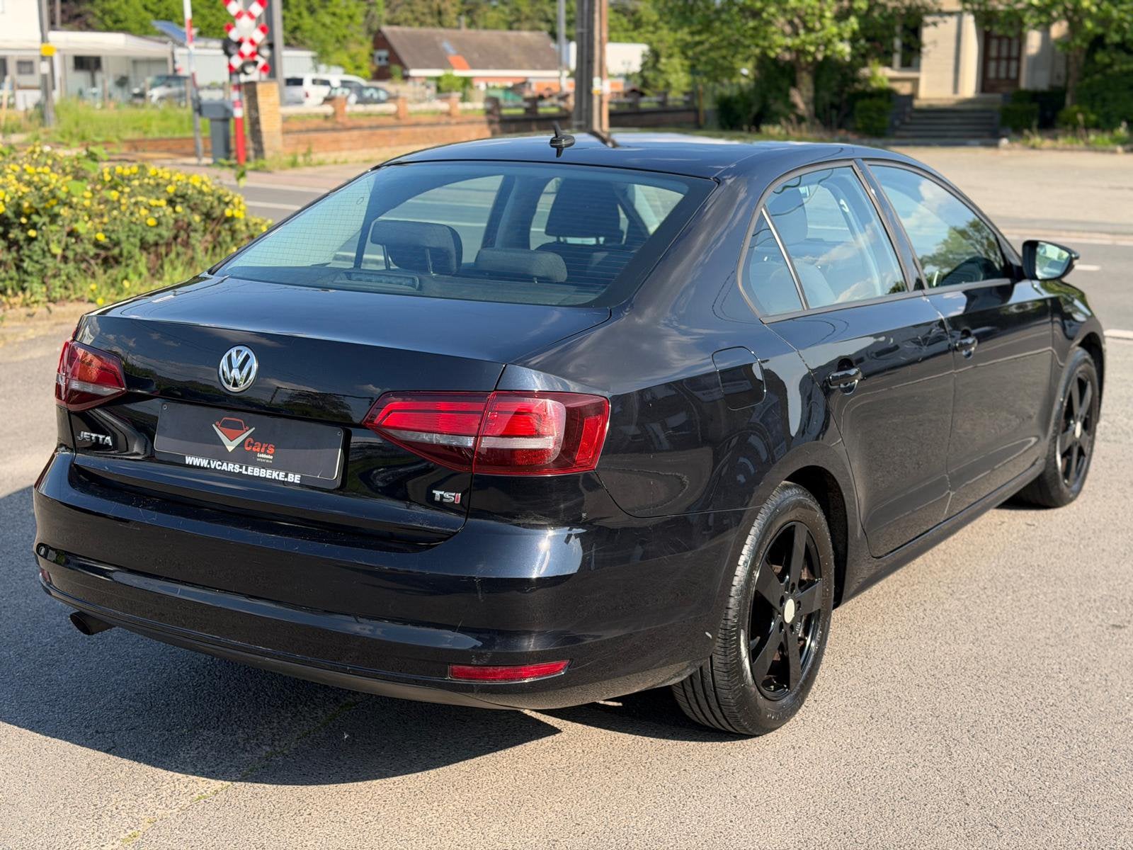 Volkswagen jetta benzine 1ste eig. navi airco keuring vvk, Euro 6, Bedrijf, Handgeschakeld, Jetta