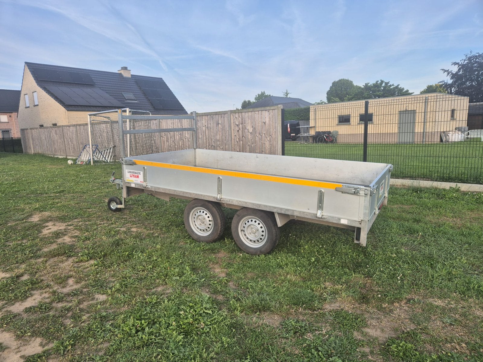 Dubbelas 750 kg met coc, Ophalen, Zo goed als nieuw