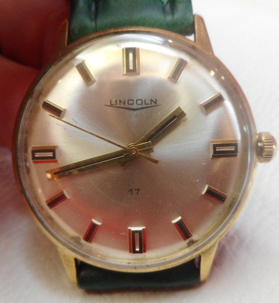43) Lincoln 17 mécanique vintage, Bijoux, Sacs & Beauté, Pierres précieuses, Utilisé, Envoi