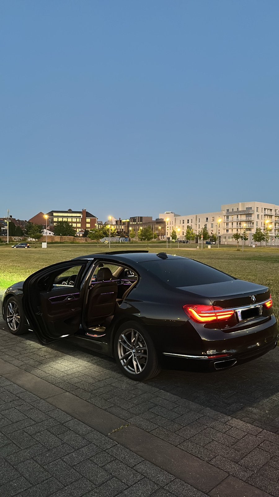 BMW 7-SERIE 725 DIESEL EURO 6C, Auto's, BMW, Automaat, Euro 6, Bruin, 7 Reeks