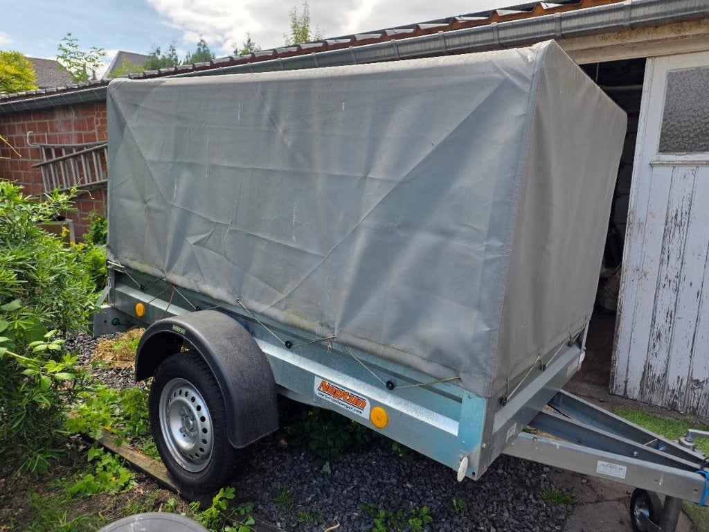 Remorque simple essieu, bâche haute. VENDUE, Autos : Divers, Remorques, Utilisé, Enlèvement