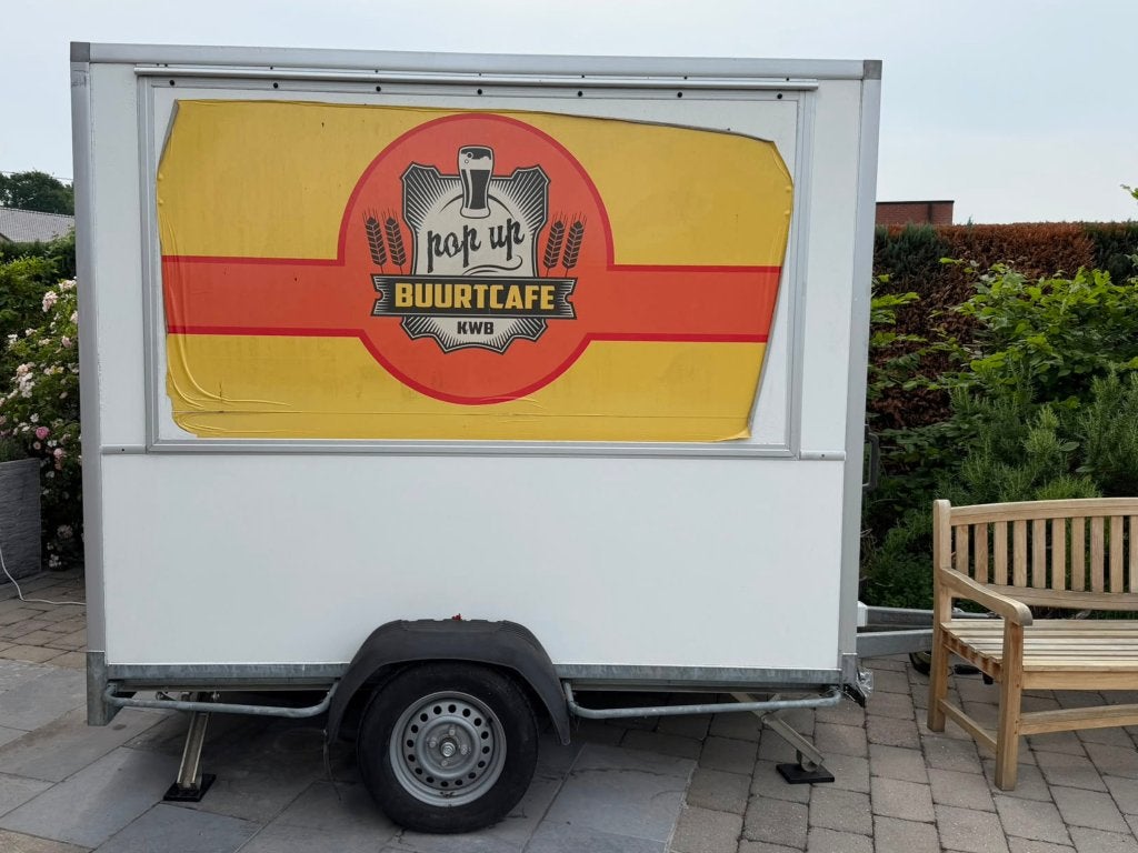 Verkoopwagen/Pop-up Café, Ophalen