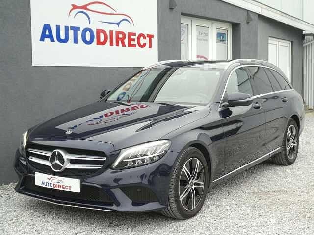 Mercedes-Benz C 200 di Cuir, Navi, Camera, Led, Carplay,, Autos, Achat, Entreprise, Boîte manuelle, Noir