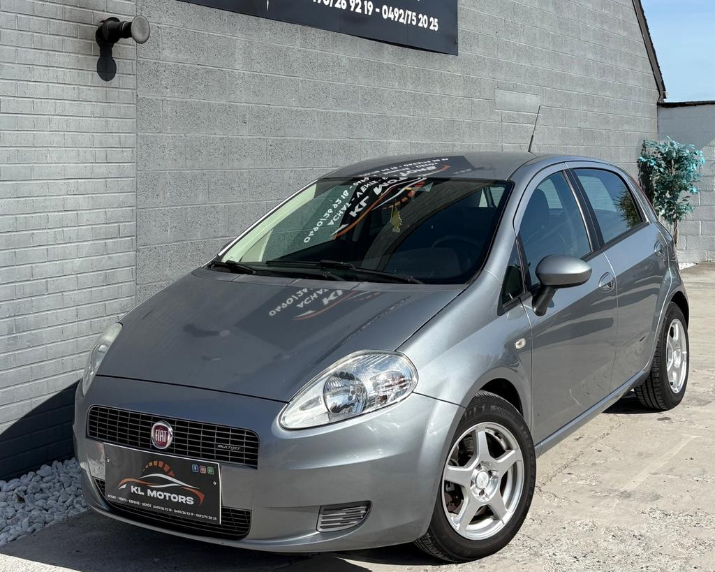 FIAT GRANDE PUNTO 1.3 DIESEL BOÎTE AUTOMATIQUE 120 000KM, Autos, Argent ou Gris, Achat, Entreprise, Grande Punto