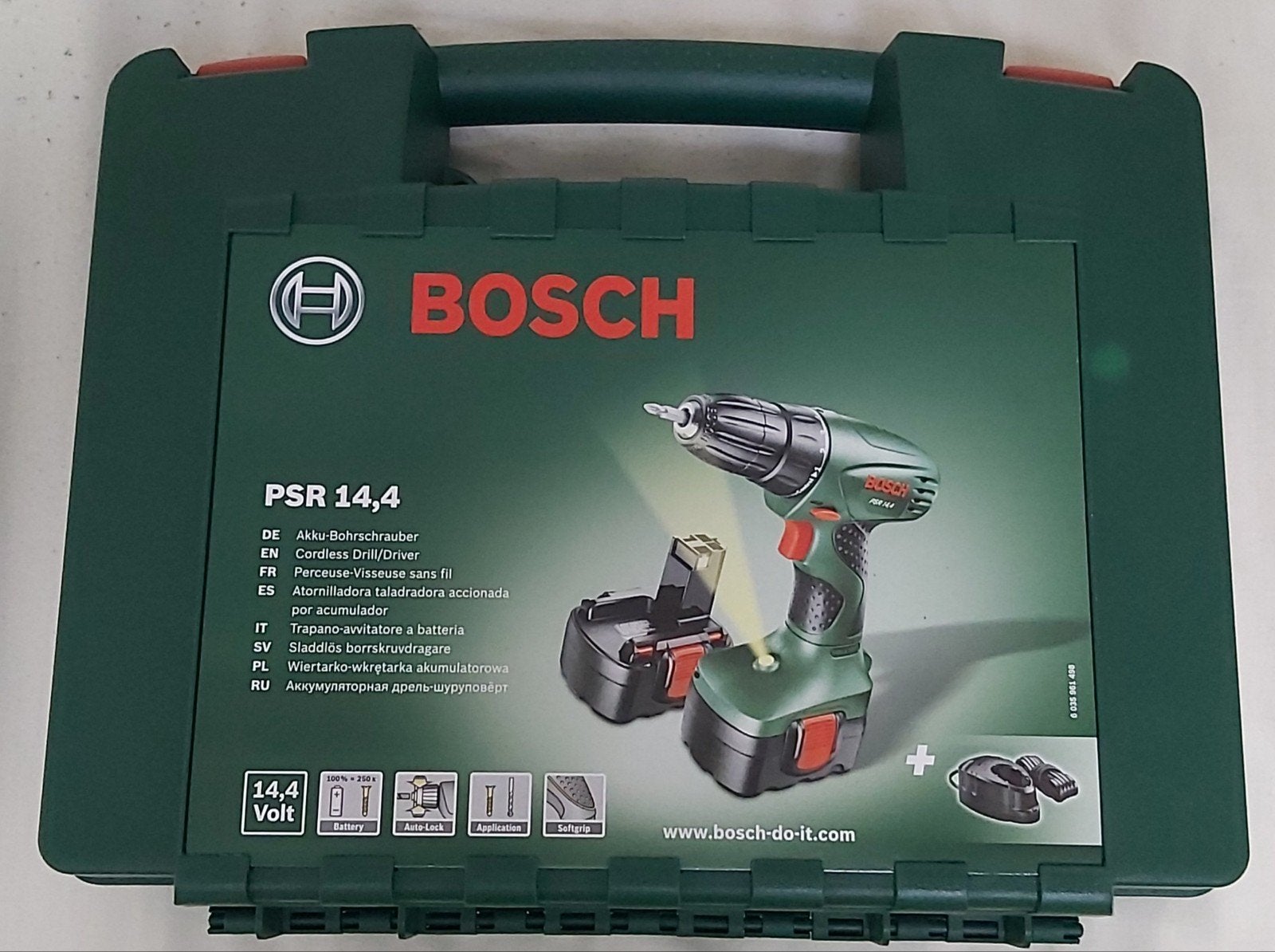 Bosch PSR 14,4 weinig gebruikt. Boormachine schroefmachine, Doe-het-zelf en Bouw, Gereedschap | Boormachines, Ophalen of Verzenden