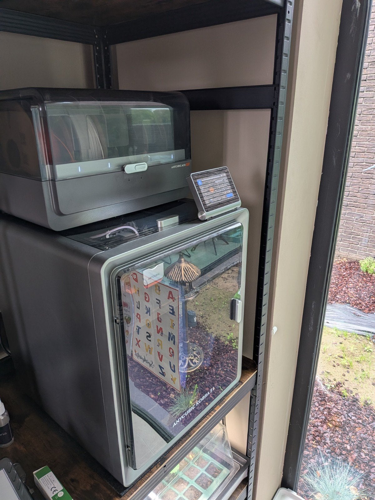 Kobra S1 ACE combo in zeer goede staat, Computers en Software, 3D Printers, Ophalen, Ingebouwde Wi-Fi, Zo goed als nieuw, Filament