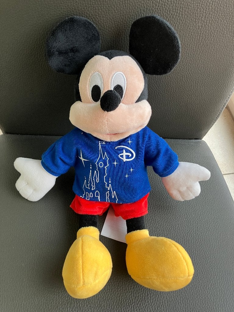 Mickey Mouse knuffel uit Disneyland Parijs, Verzamelen, Ophalen of Verzenden, Mickey Mouse, Knuffel